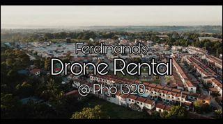 Drone rental with pilot (mavic mini)