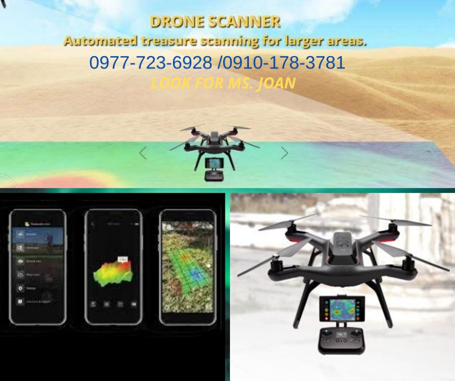 Drone Rover 3D Imaging Scanner Gold and Metal Detector, Furniture