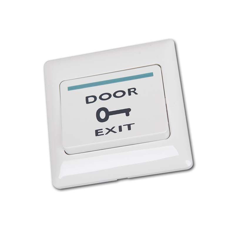 Exit Push Button (Category: Locks, Doors & Gates) located in Singapore. Submitted by etronsolution (Listing ID 1012386175, Image 1). Description: Automatic door exit push button, PC plastic material. Anti-flaming PC material NO/COM output Electric current: 3A@36V Size: 86 mm x 86 mm.