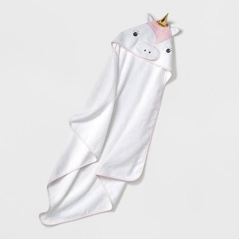 cloud island hooded towel