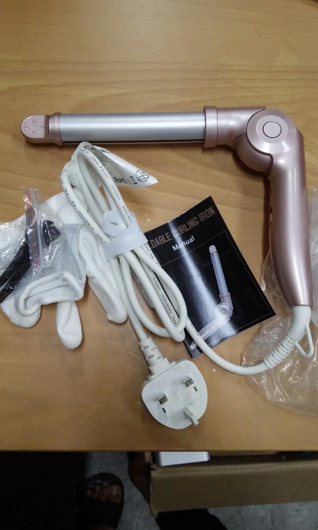mini hair curling wand