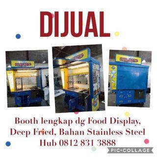 Food booth / gerobak makanan modern