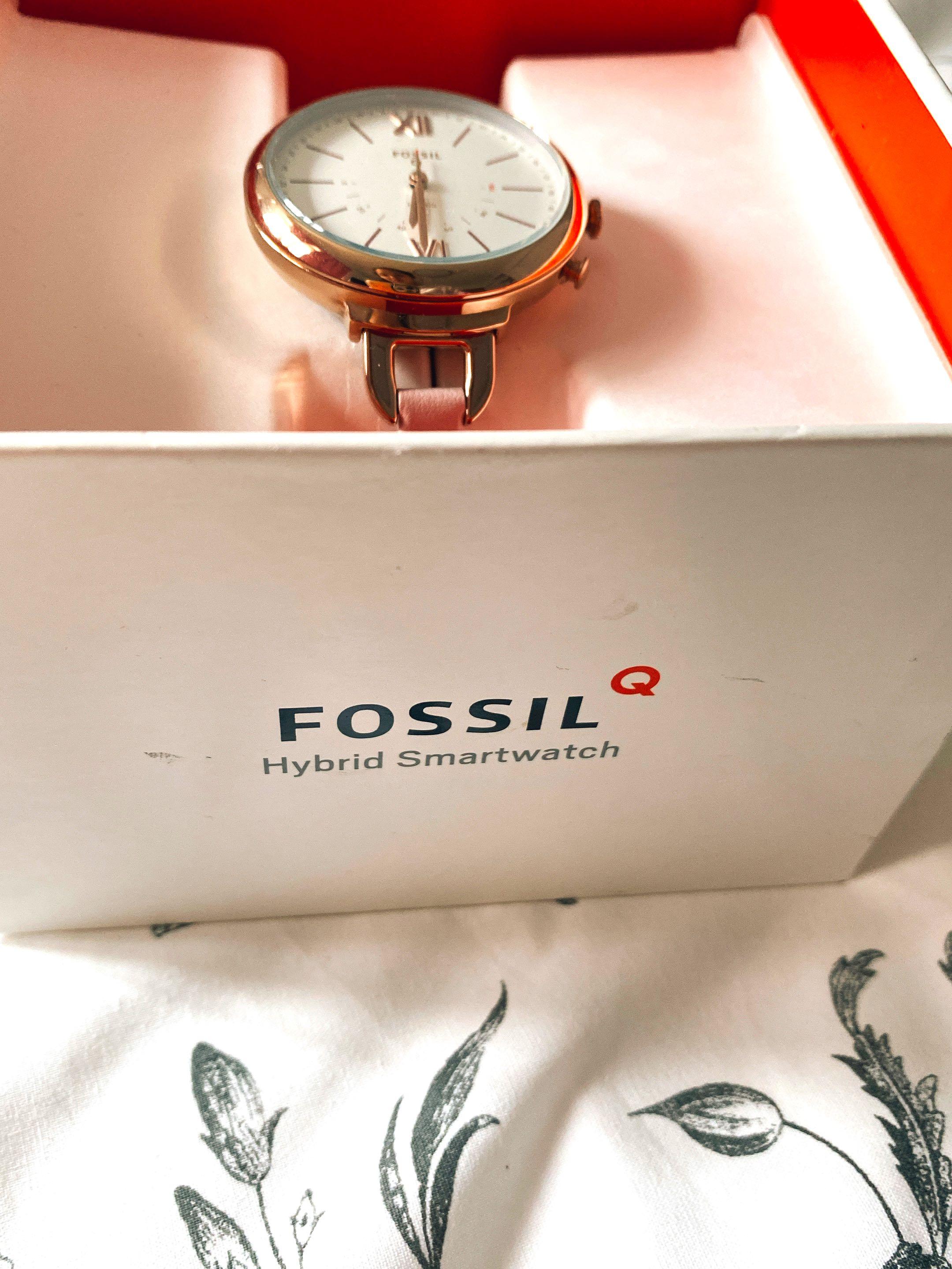 Hybrid smartwatch top q annette pink