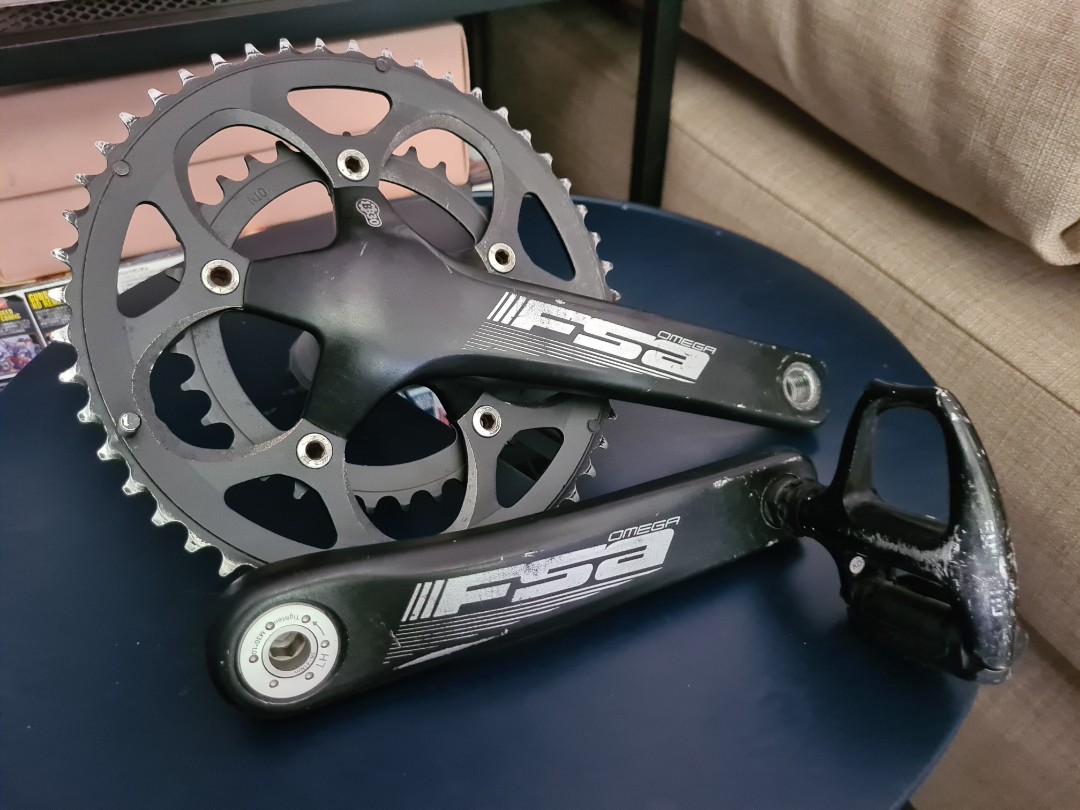 Fsa omega hot sale 9 speed crankset