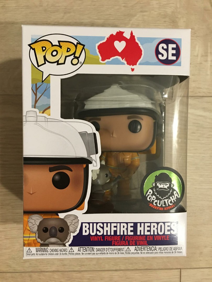 Funko Pop Australia Bushfire Heroes, Toys & Games, Bricks & Figurines