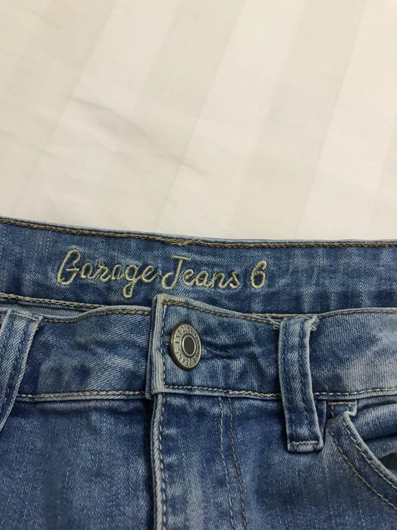 garage high waisted shorts