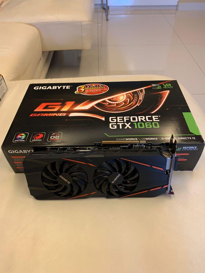 Gigabyte GTX 1060 G1 Gaming 6G