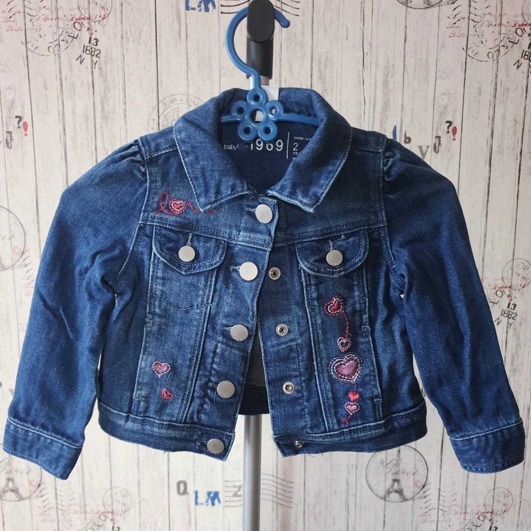 gap baby girl denim jacket