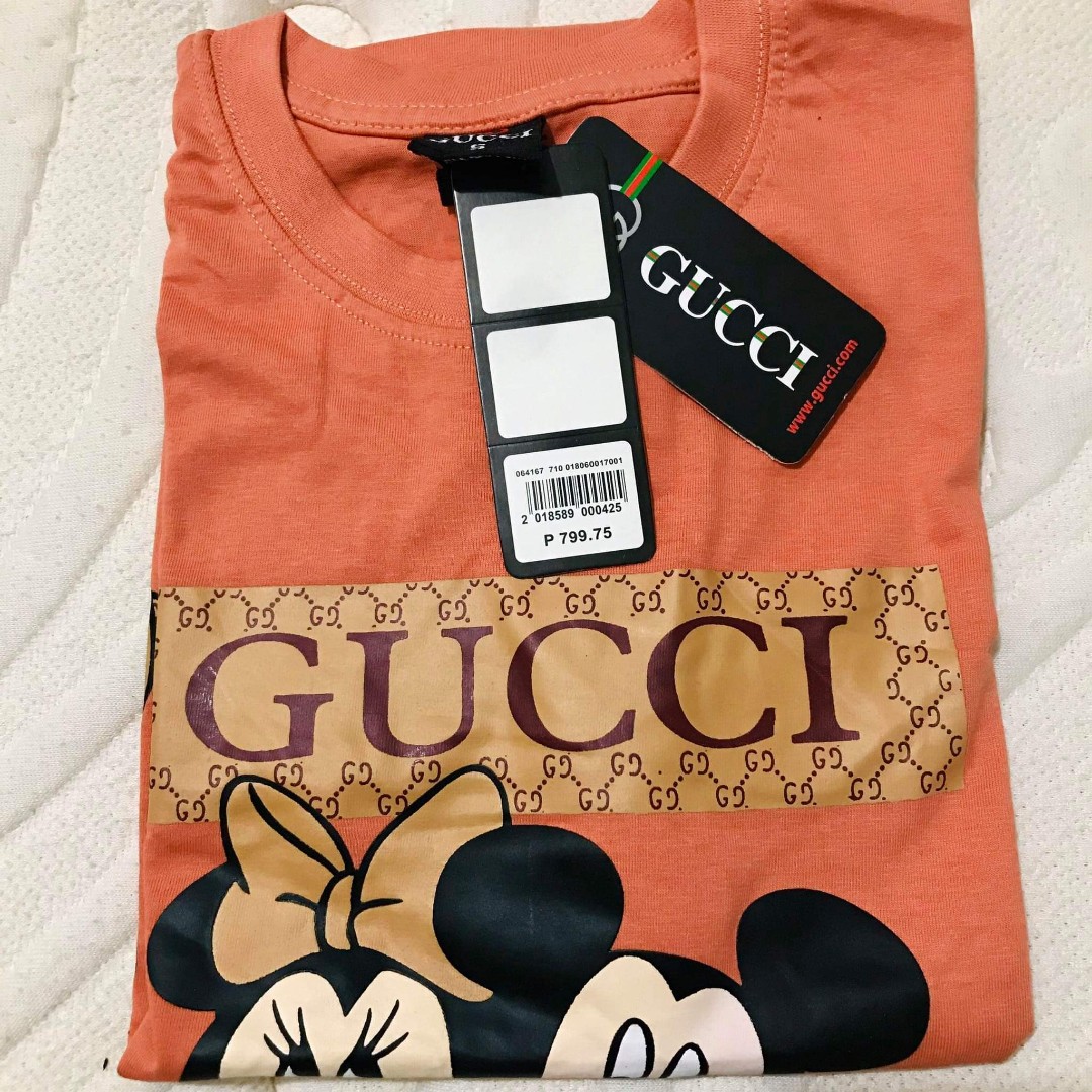 Gucci Mickey Mouse Shirt, Women's Fashion, Tops, Shirts on Carousell