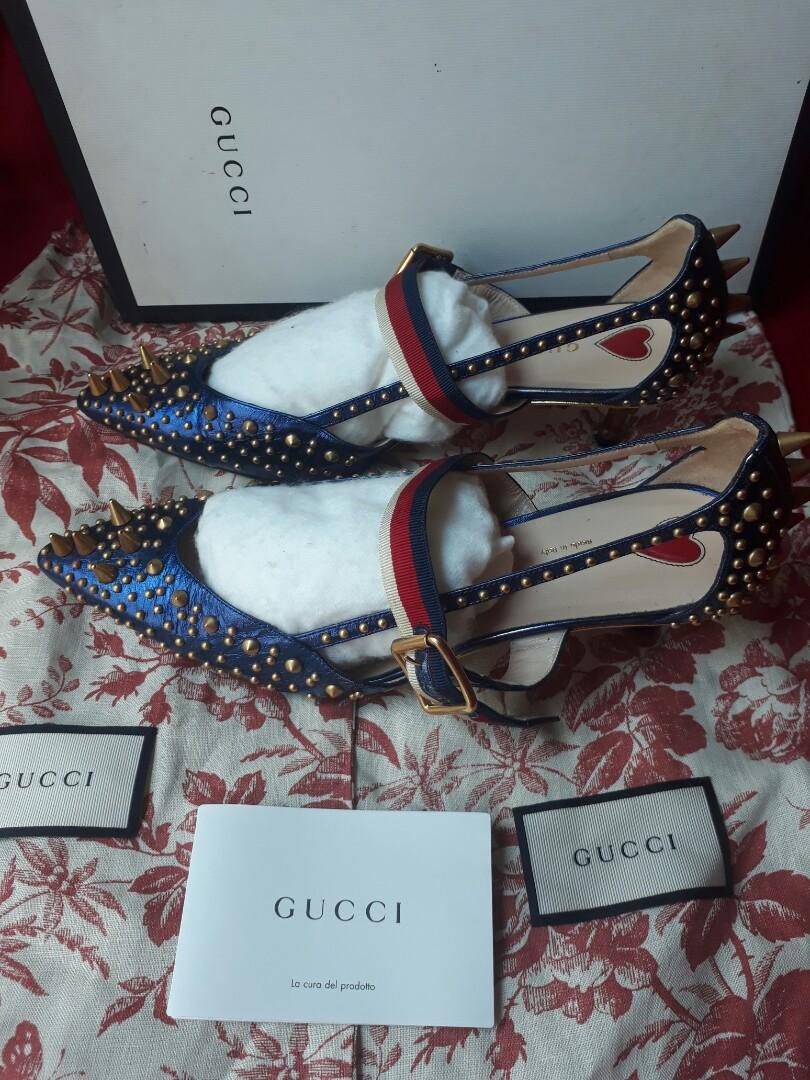 Gucci spike heels