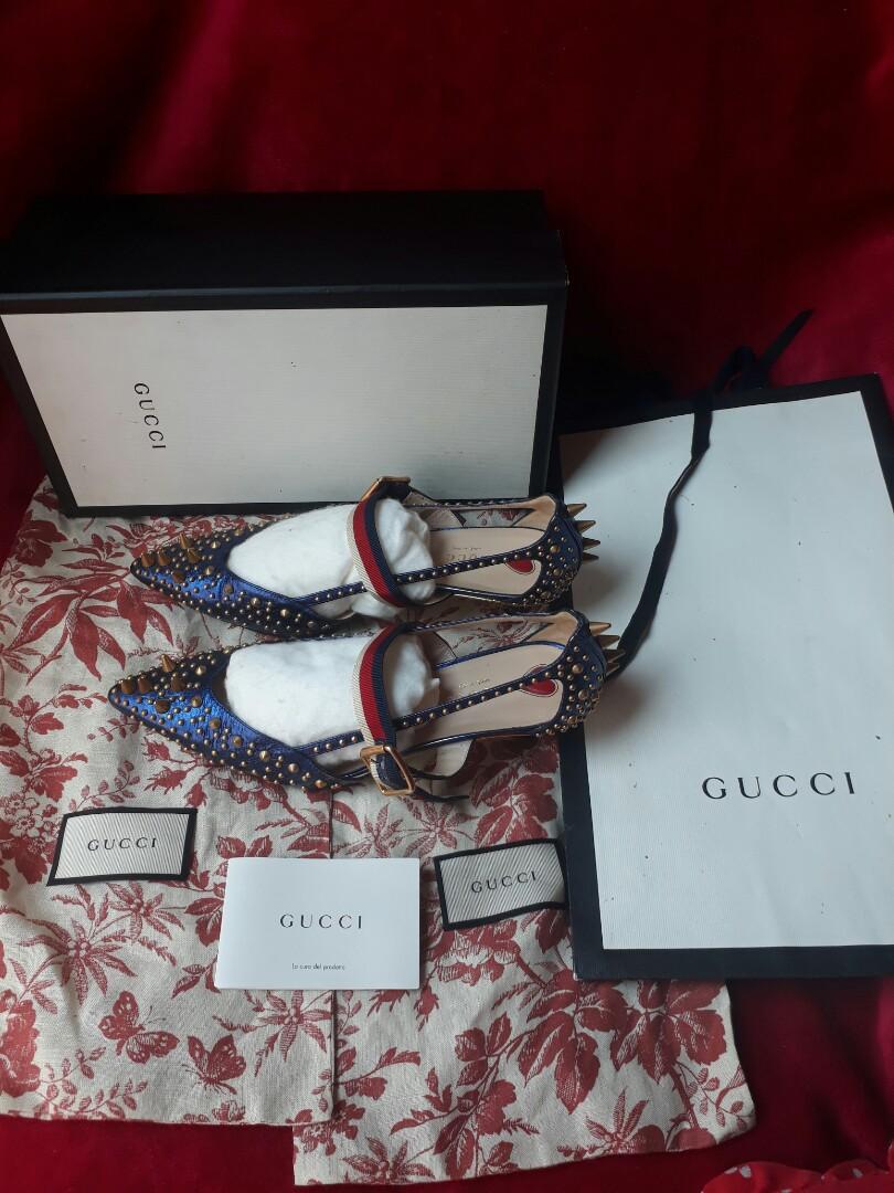 Gucci spike heels