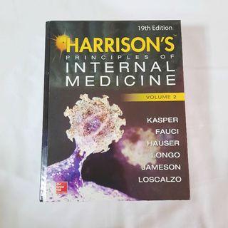 Harrisons Principles of Internal Medicine 19th edition (Original hardbound) Vol. 1&2
