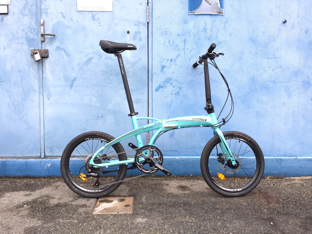 HASA F1 Folding Bike From Taiwan Sports Equipment Bicycles Parts Bicycles on Carousell