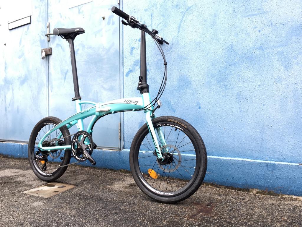 Hasa f1 shop folding bike
