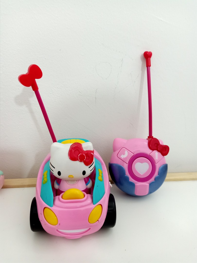 hello kitty remote control car