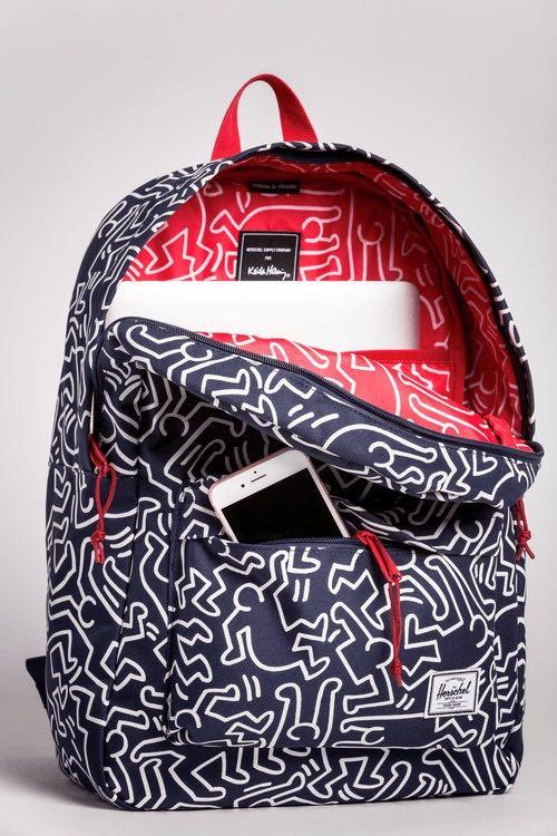 Herschel x Keith Haring backpack Carousell