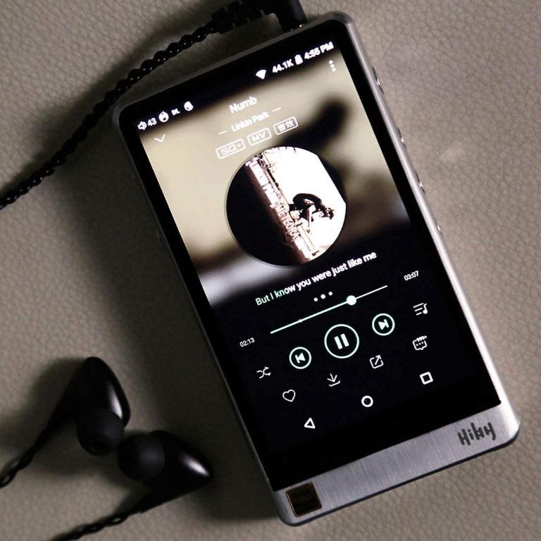 HiBy R6 Bluetooth MP3 Music Player with HiRes Audio,High Resolution