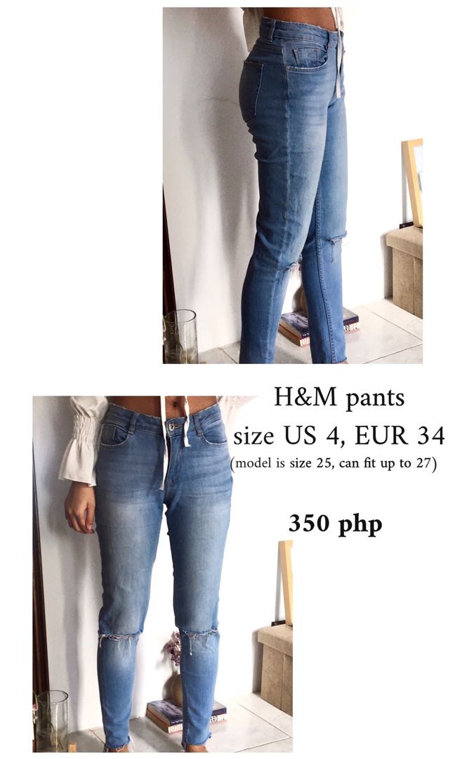 size 25 in us pants
