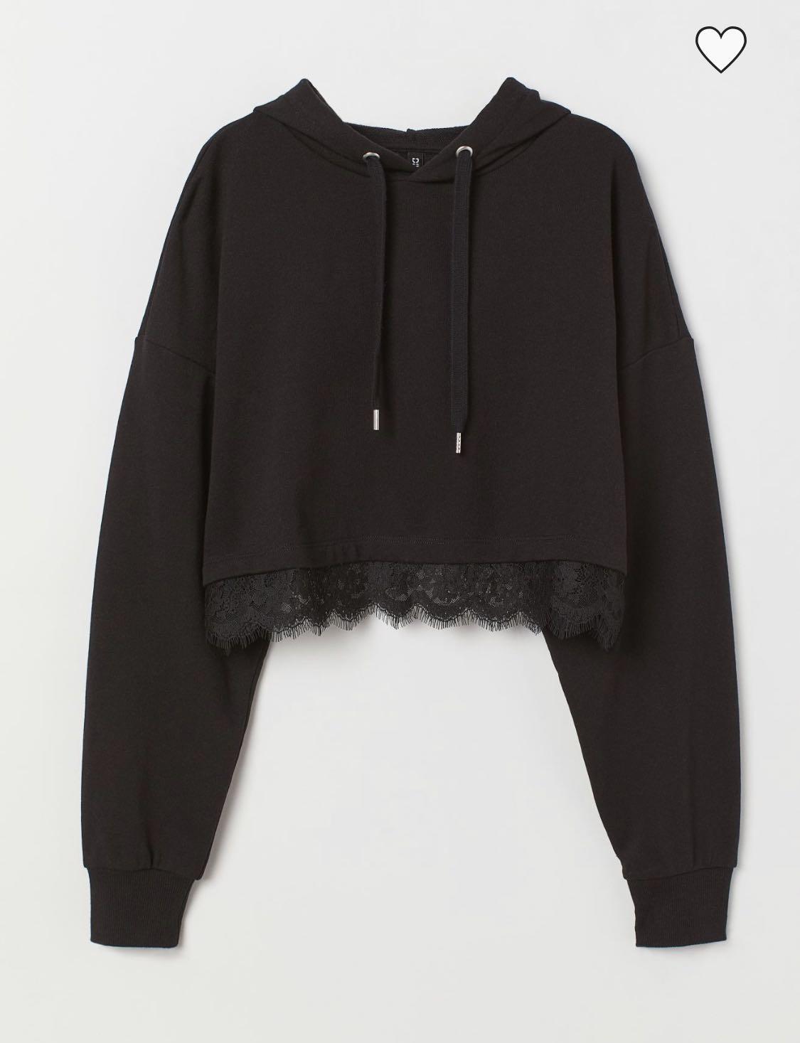 short hooded top
