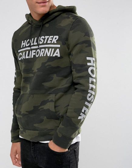 Hollister Hoodie Camo