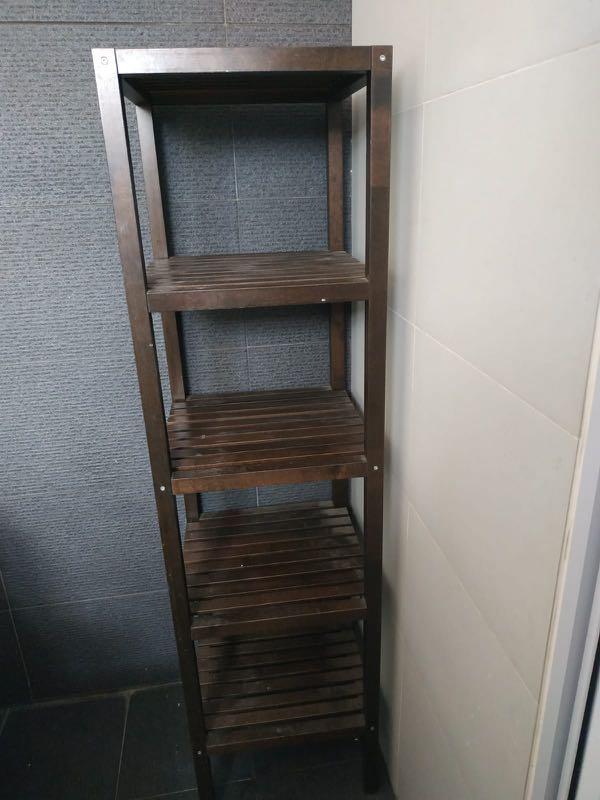 Ikea 4 Tier Shelves Furniture Shelves Drawers On Carousell