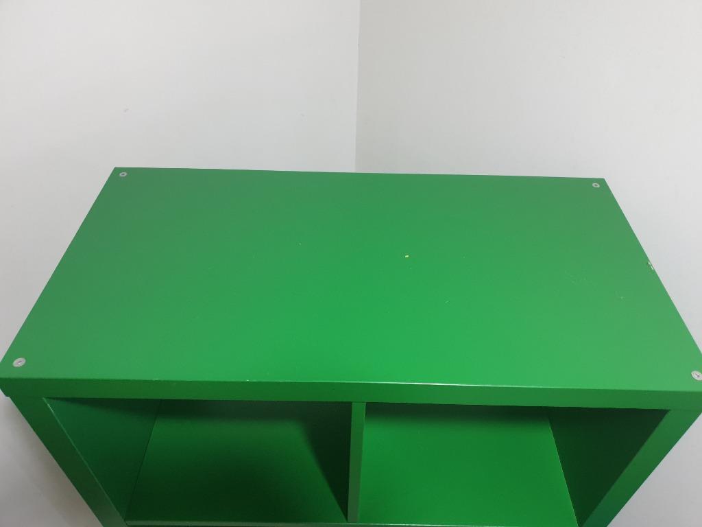Ikea Kallax Green shelving unit, Furniture & Home Living, Furniture, Shelves, & Racks