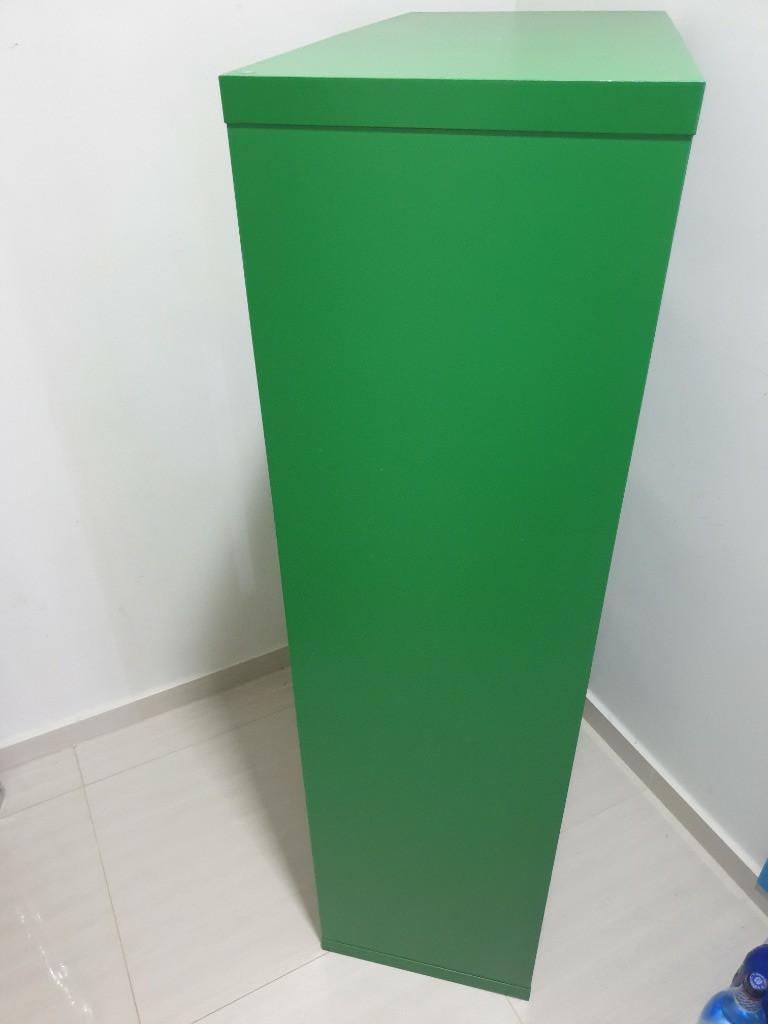 Ikea Kallax Green shelving unit, Furniture & Home Living, Furniture, Shelves, & Racks
