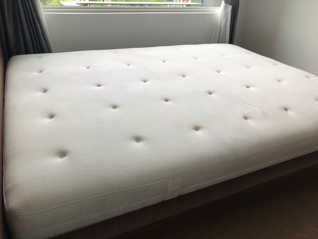 Ikea Queen Size Mattress Furniture Beds Mattresses On Carousell