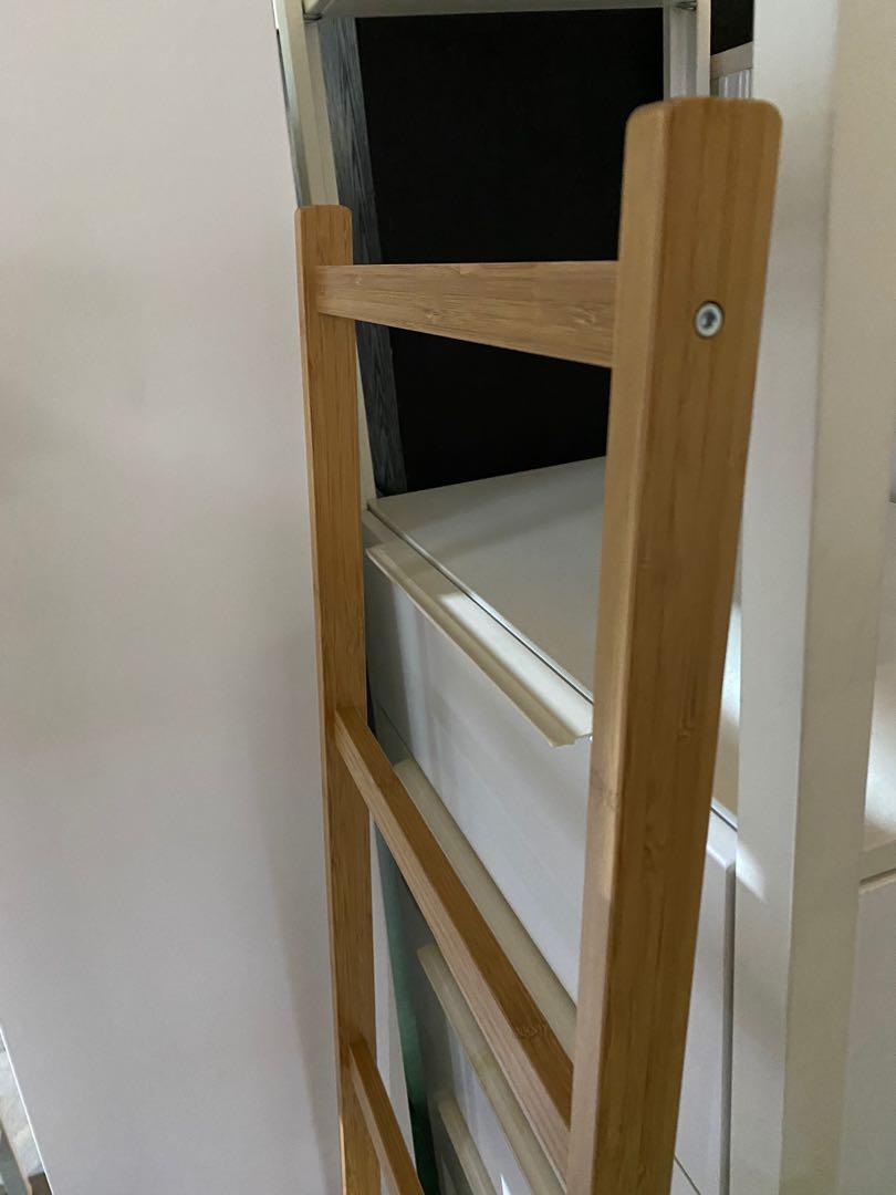 Ikea towel rack chair, Furniture & Home Living, Furniture, Shelves