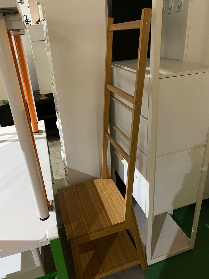 Ikea towel rack chair, Furniture & Home Living, Furniture, Shelves