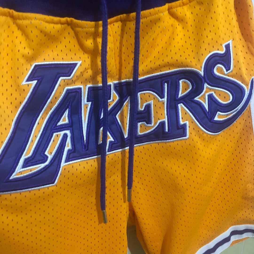 🆕JUST DON LAKERS JERSEY SHORTS, Men's Fashion, Bottoms, Shorts on Carousell