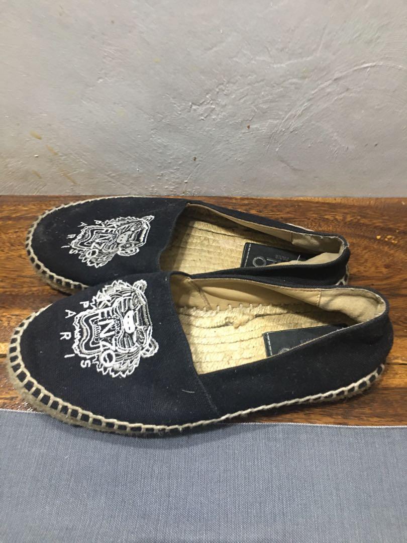 Kenzo espadrilles size 38 US 7 Women s Fashion Footwear Loafers on Carousell
