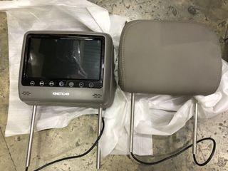 Kinetic Headrest LED Monitor 8inch Grey KDHR8