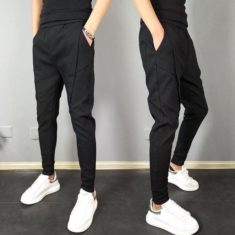 Korean Style Mens Casual Trousers Men S Fashion Clothes Bottoms On Carousell