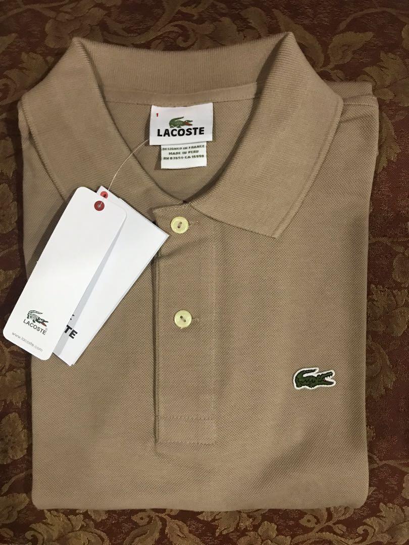 lacoste polo shirt womens price