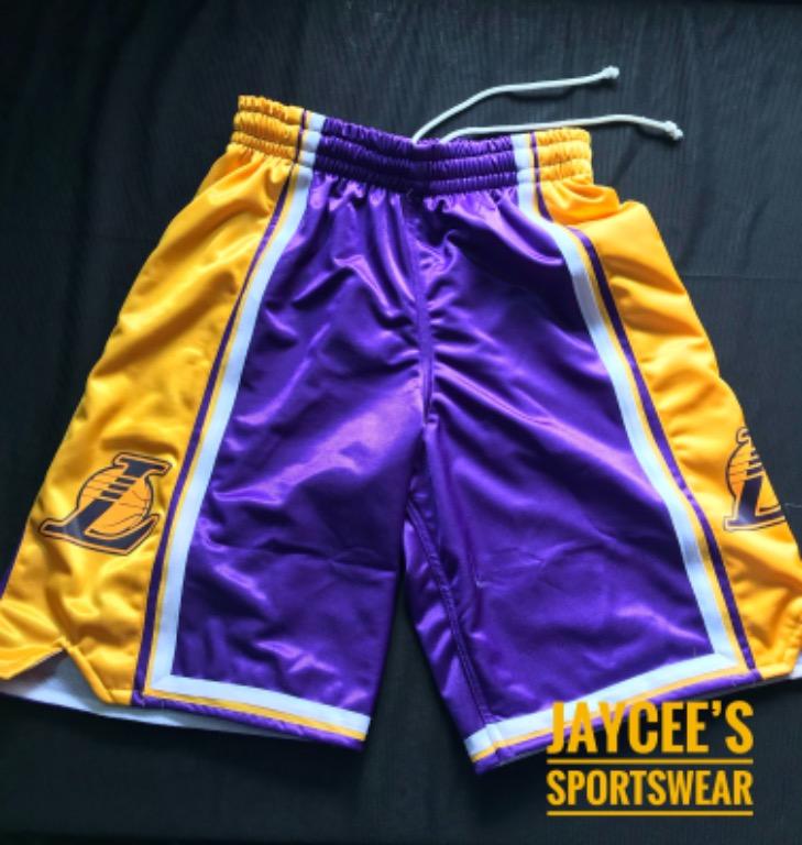 Lakers Basketball Short Purple