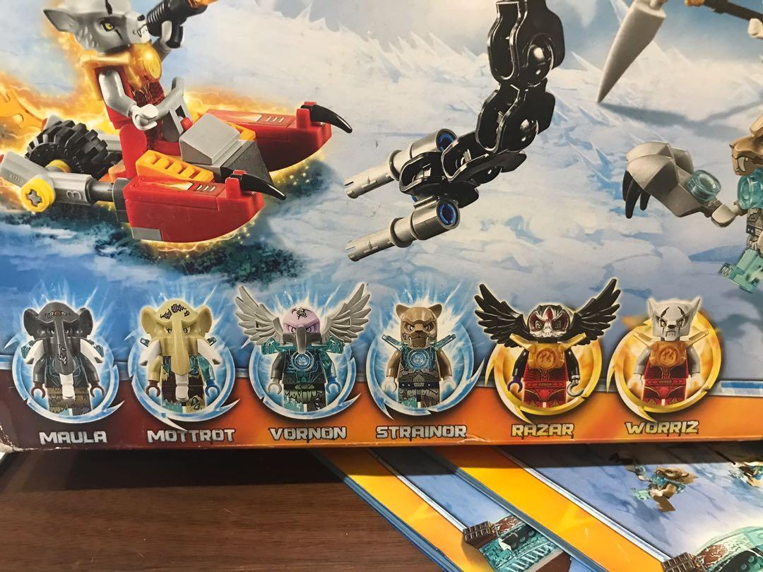 LEGO 樂高70145 Chima 冰雪巨象, 興趣及遊戲, 玩具與遊戲在旋轉拍賣