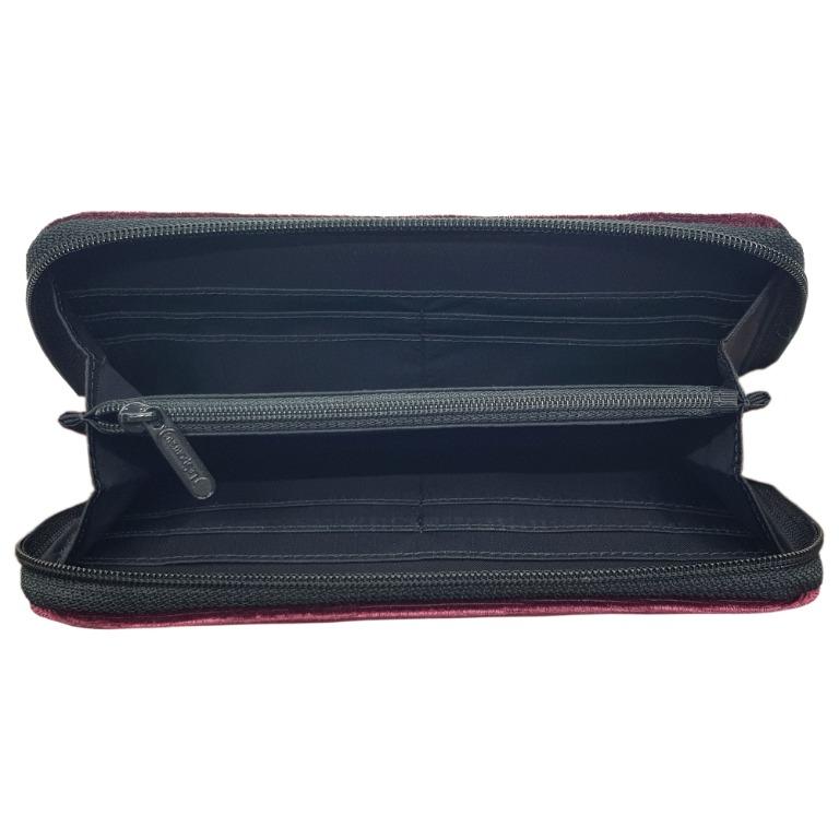 LESPORTSAC Taylor Zip Around Wallet (Crimson), Women's Fashion, Bags