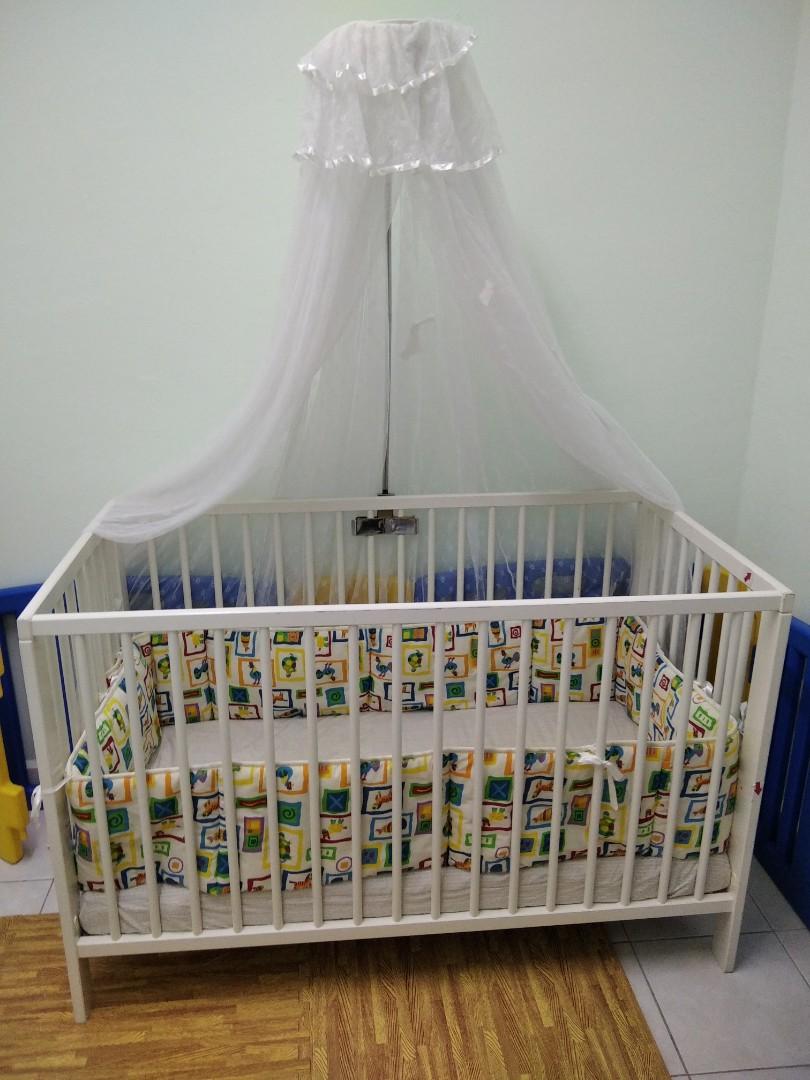 harga baby cot ikea