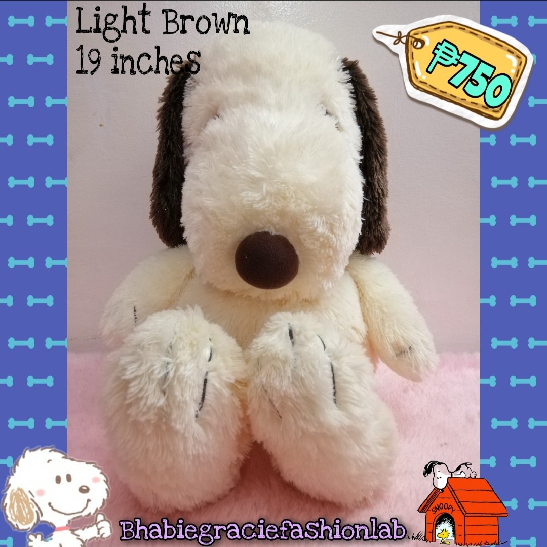 snoopy stuffed toy