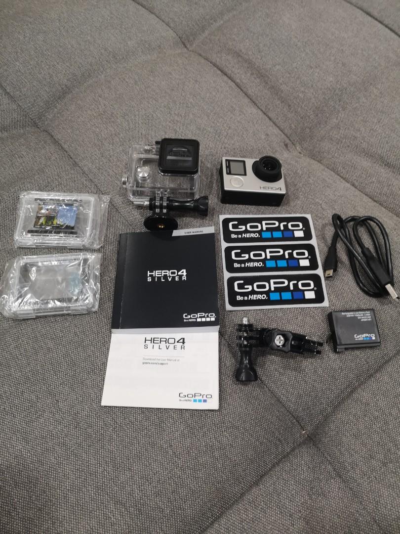Likenew Gopro Hero4 Silver 2x Original Battery 32gb Sd Card Photography Cameras Others On Carousell Likenew Gopro Hero4 Silver 2x Original Battery 32gb Sd Card Photography Cameras Others On Carousell