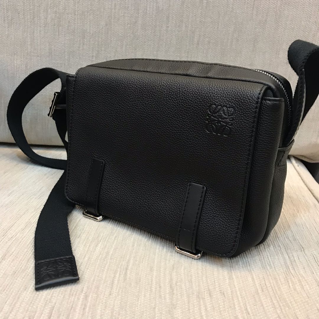 Loewe military messenger bag xs
