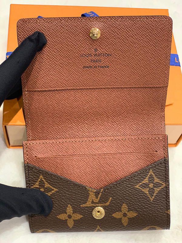 Shop Louis Vuitton MONOGRAM Enveloppe Carte De Visite (M63801) by