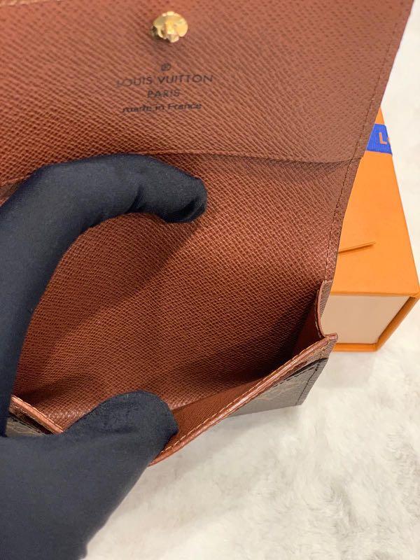 Louis Vuitton M63801 Enveloppe Carte de visite, Brown, One Size