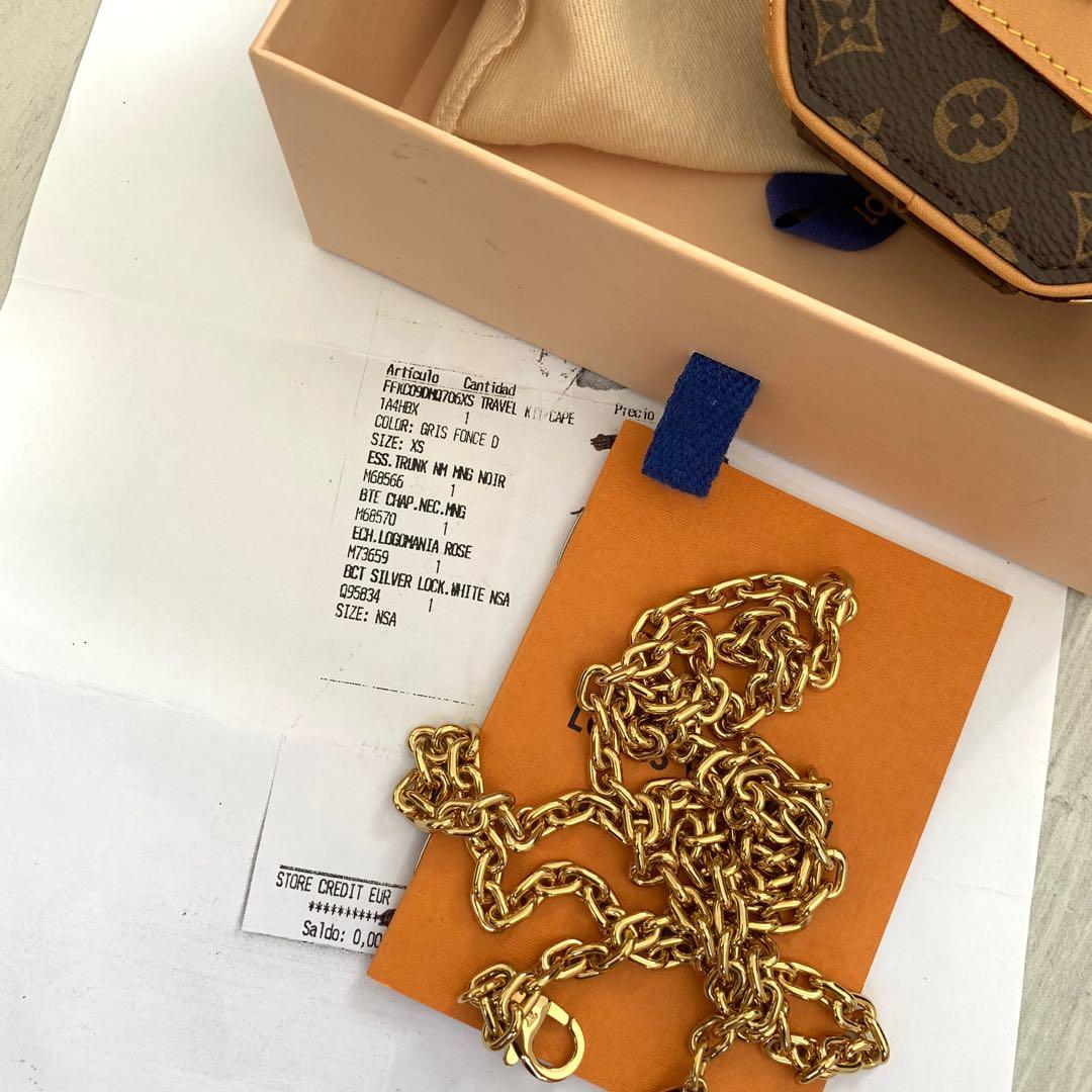 Louis Vuitton Empreinte Chain Bracelet, Yellow Gold Gold. Size NSA