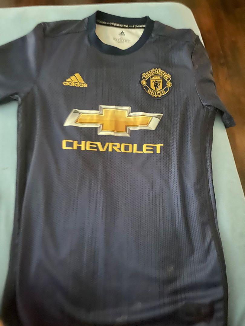 Manchester United Jersey Sports Sports Apparel On Carousell