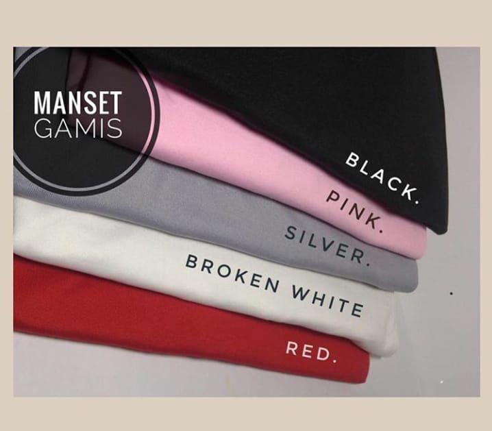 Manset Gamis Inner Gamis Dalaman Gamis Fesyen Wanita Pakaian Wanita Gaun Rok Di Carousell