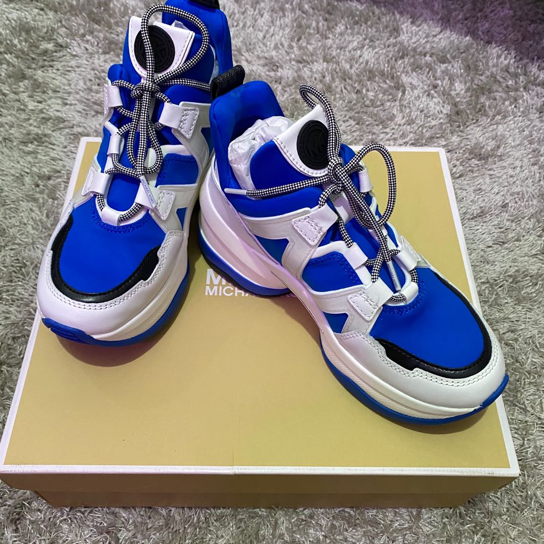 Michael Kors Olympia Trainer Scuba Men s Fashion Footwear Sneakers on Carousell