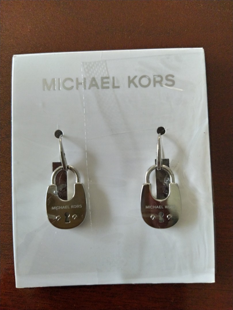 michael kors lock earrings