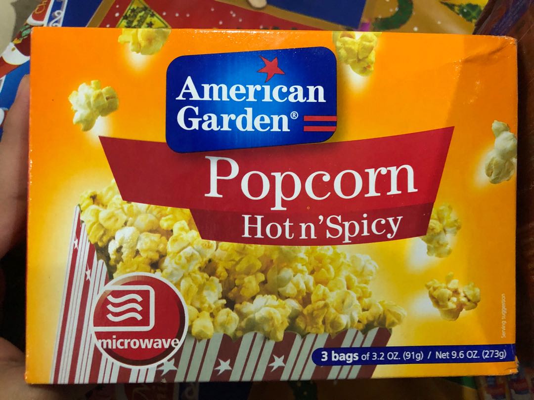 Microwavable Popcorn, Food & Drinks, Packaged & Instant Food on Carousell